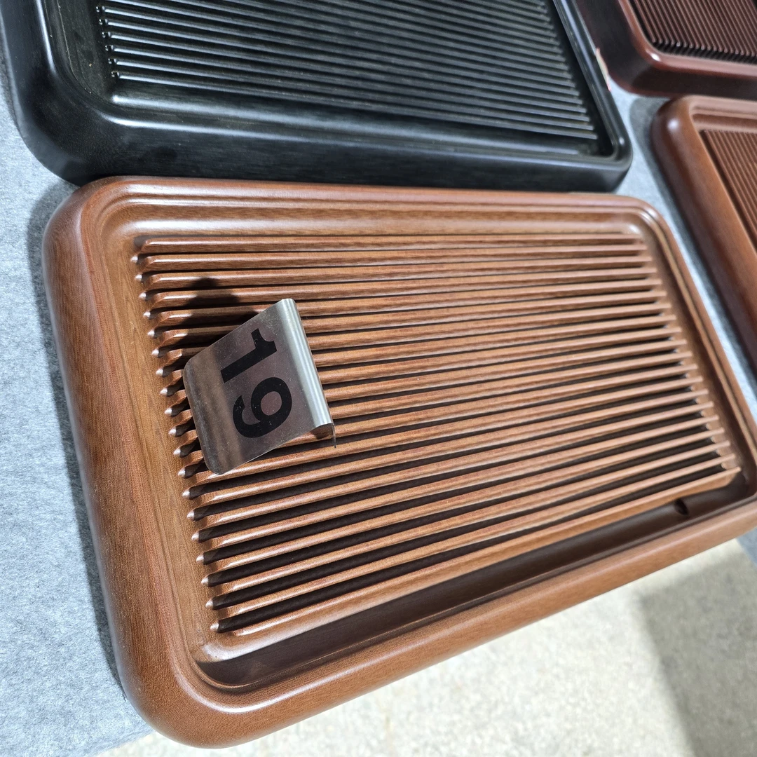 博观50×30×5电木茶盘排水整块家用客厅办公室茶台