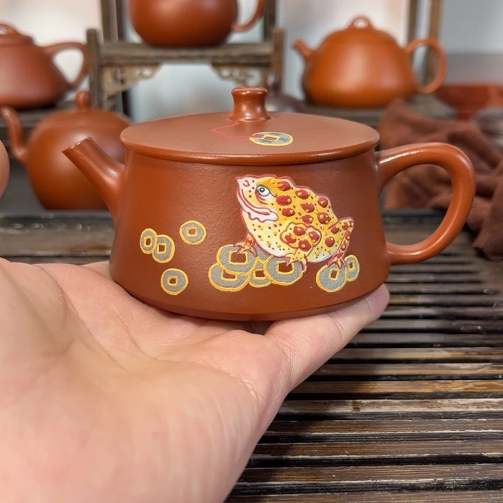 茶壶紫砂原矿紫砂手工制作