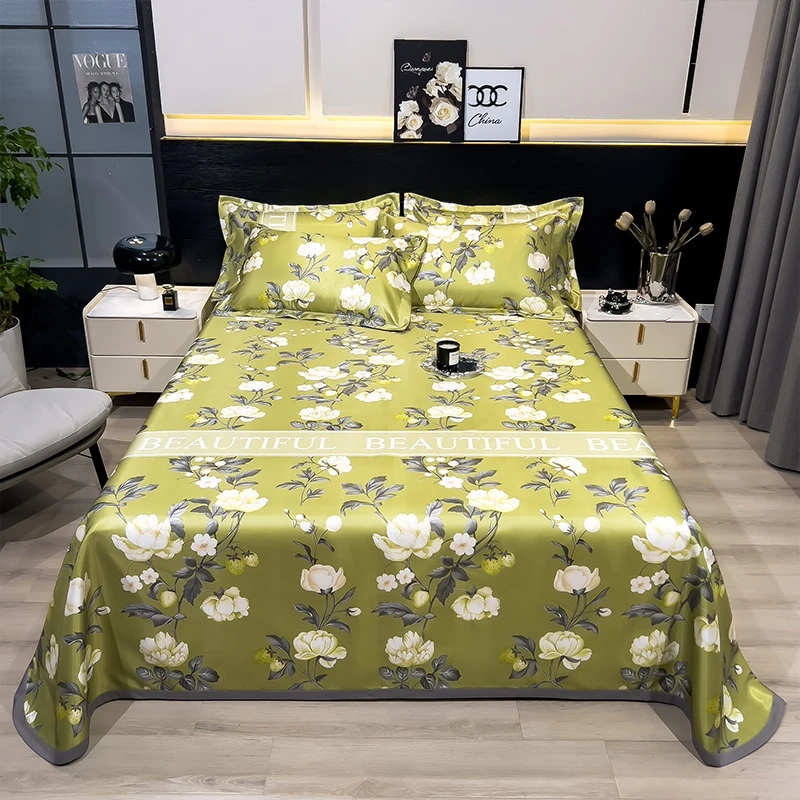 【试睡30天】2025夏日伦敦设计师凉感冰丝凉席三件套可水洗机洗