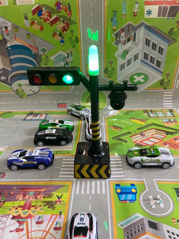 新款摄像头音效声光红绿灯益智早教玩具模型儿童红绿灯