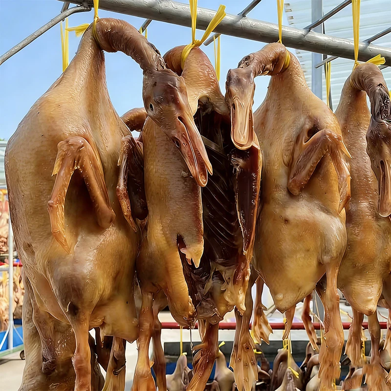 【足700天】安徽散养土鸭手工腌制日晒风干咸鸭正宗农家腊肉