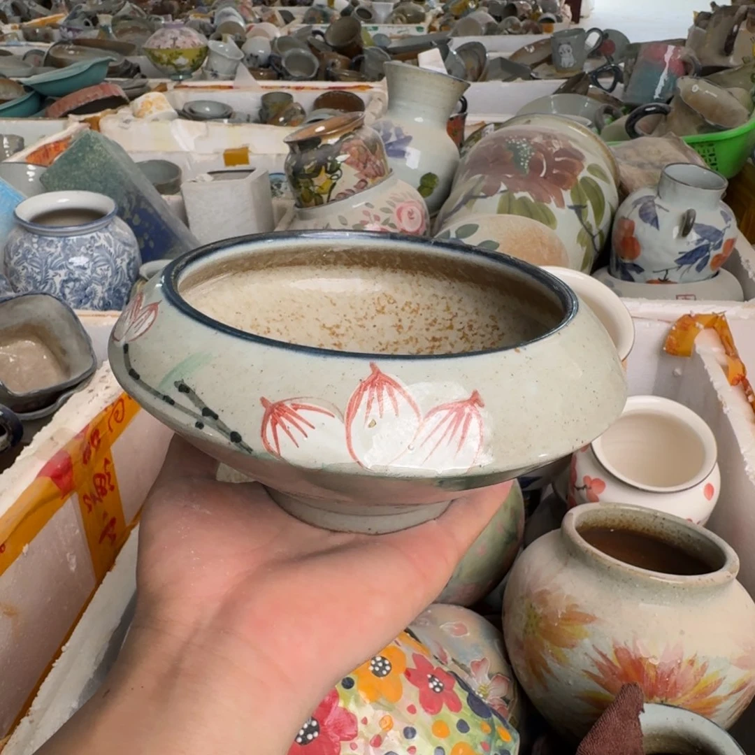 釉下彩瑕疵处理慎拍149