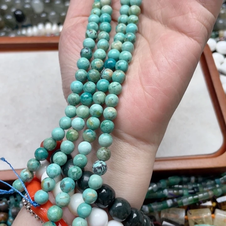 玛瑙/玉髓合金珠宝半成品一条6m秘鲁松