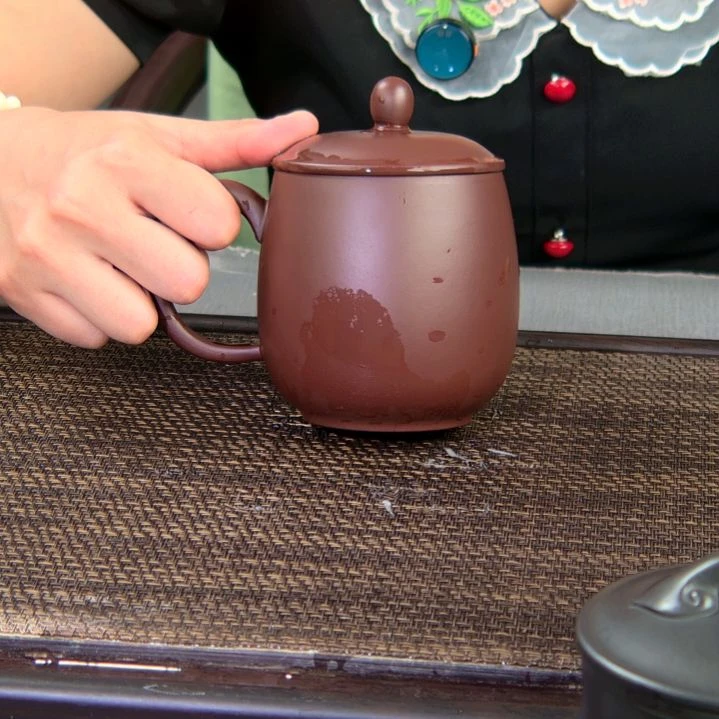 茶杯紫砂高货放漏