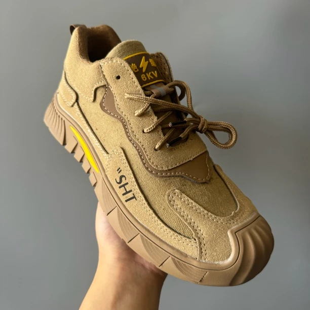 066 焊工男士劳保鞋防火花防砸防刺透气软底工地安全工作鞋