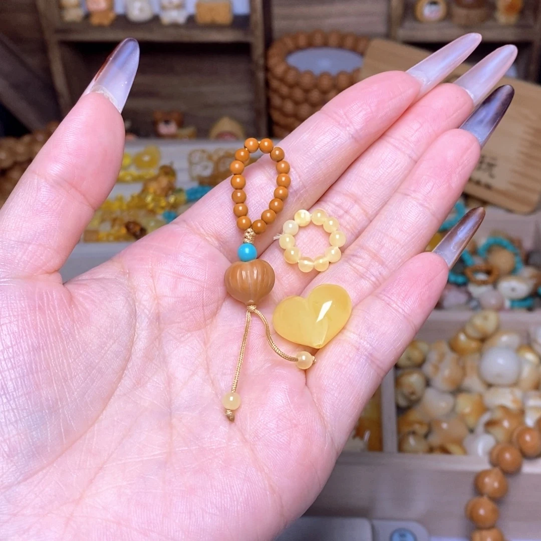 猴头核桃吊坠小蜜心1.71 屁桃提溜 小蜜卡