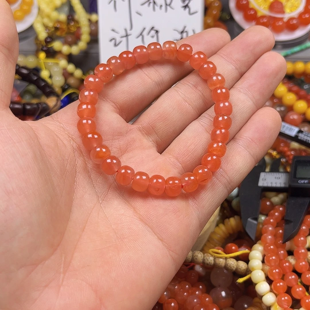 南红玛瑙合金手链00002