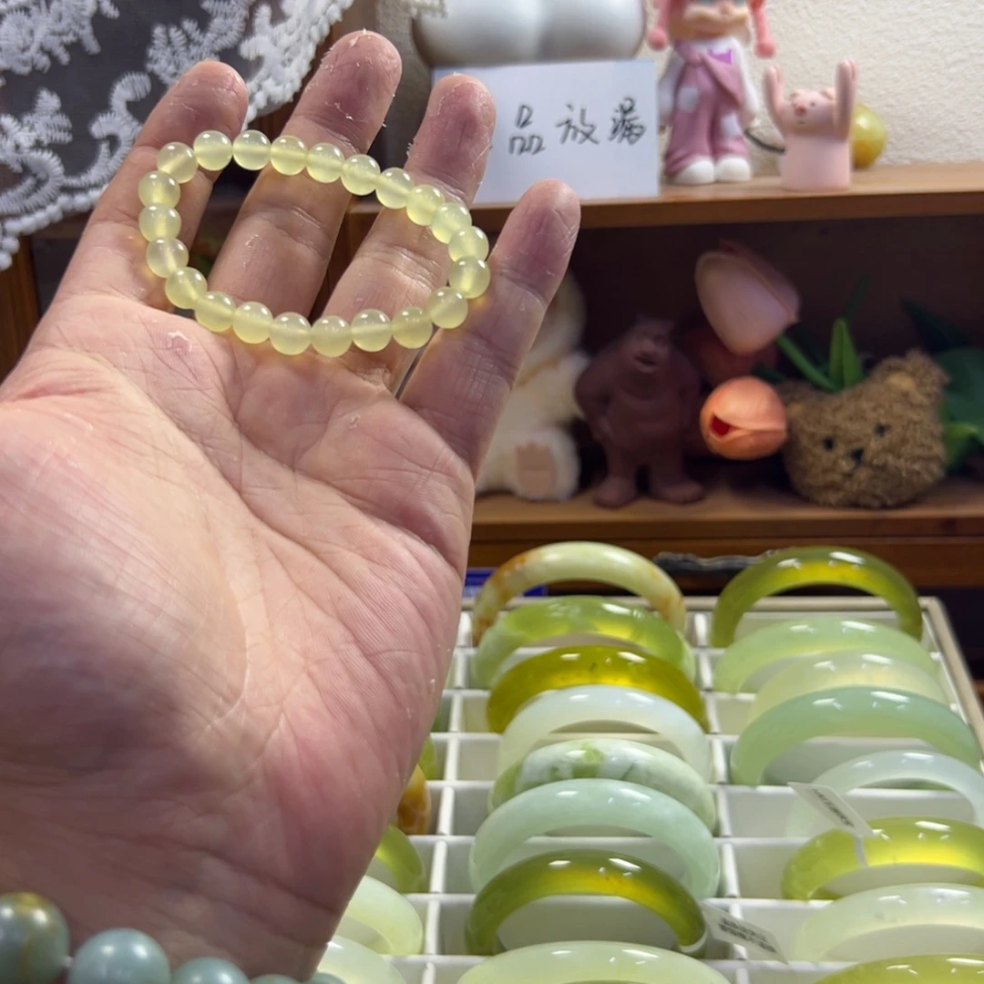 蛇纹石玉未镶嵌手镯405