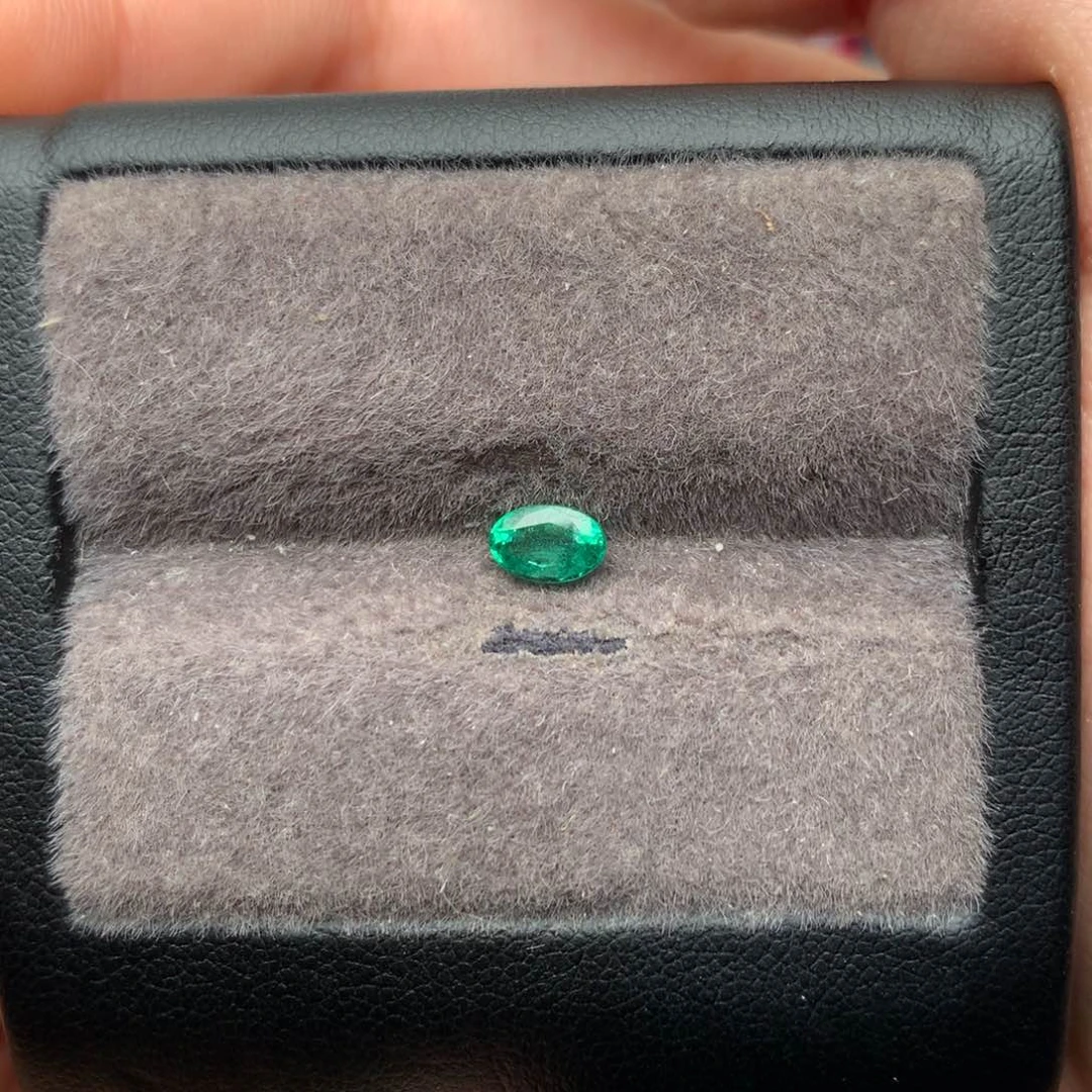 裸石祖母绿天然祖母绿，4×6