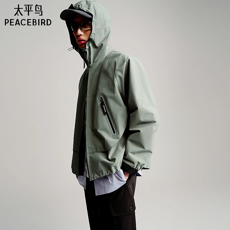 【商场同款】太平鸟男装 休闲高级户外潮流教练夹克痞帅 B2BCF3431