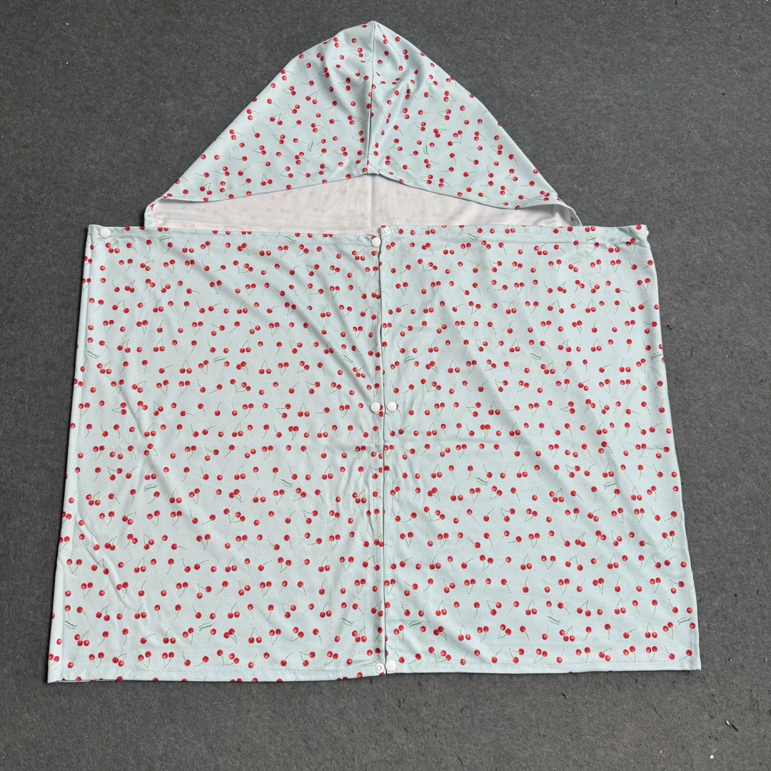 D2501 多花色速干连帽斗篷式沙滩巾