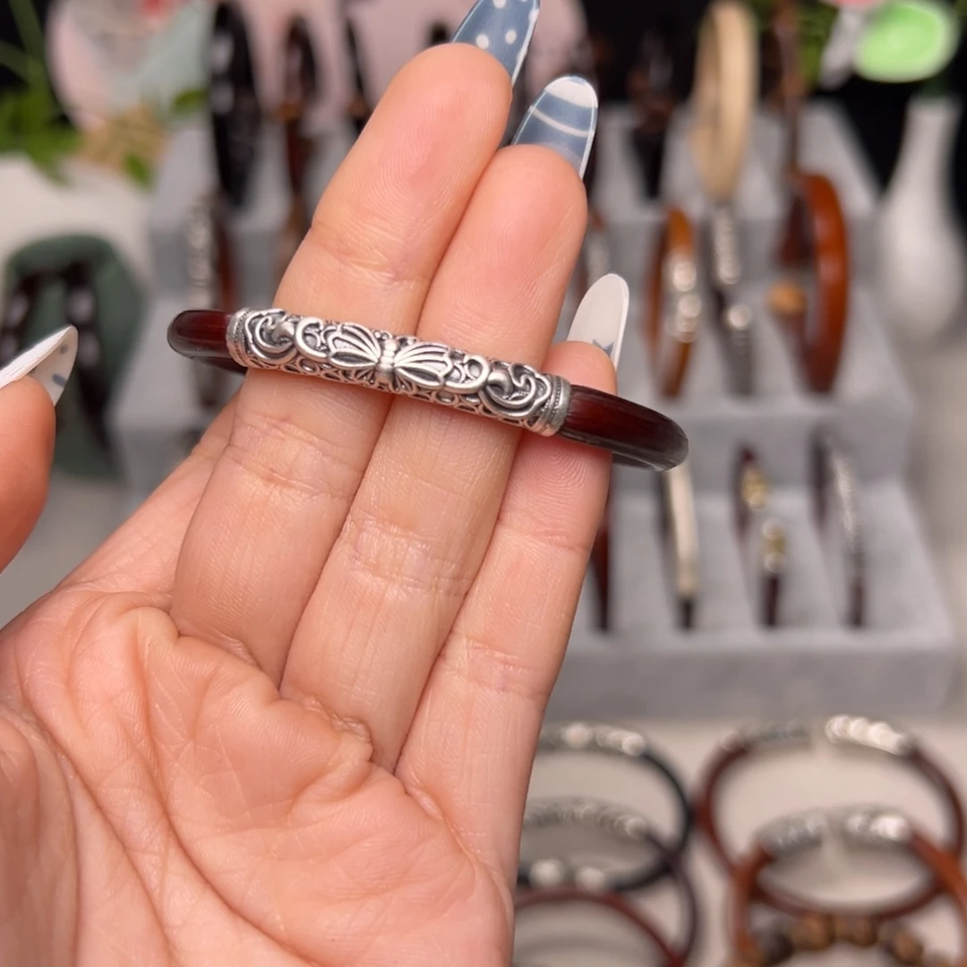 尘***藤类手串/手链鸡血藤