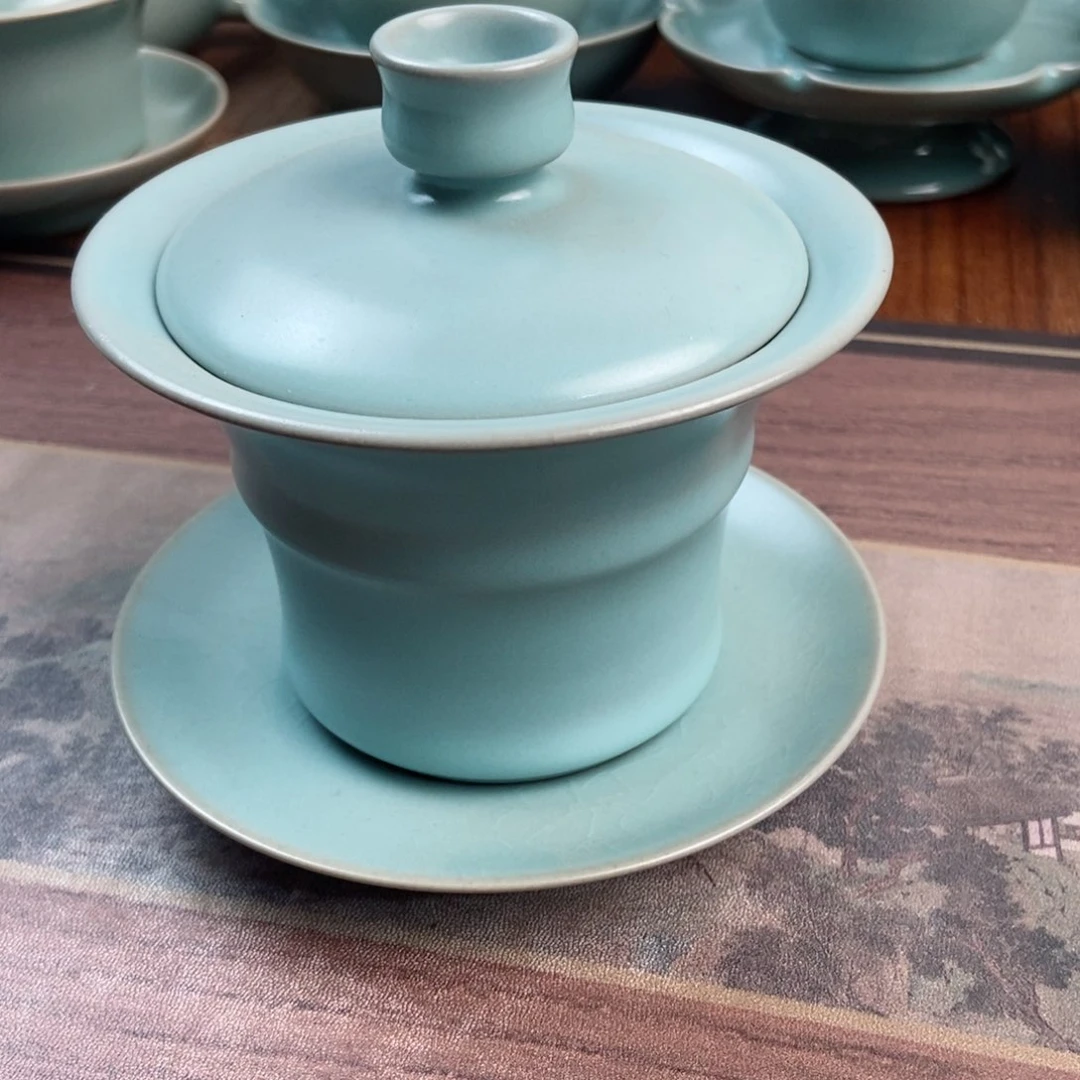 摆件原产地原矿汝瓷～茶器