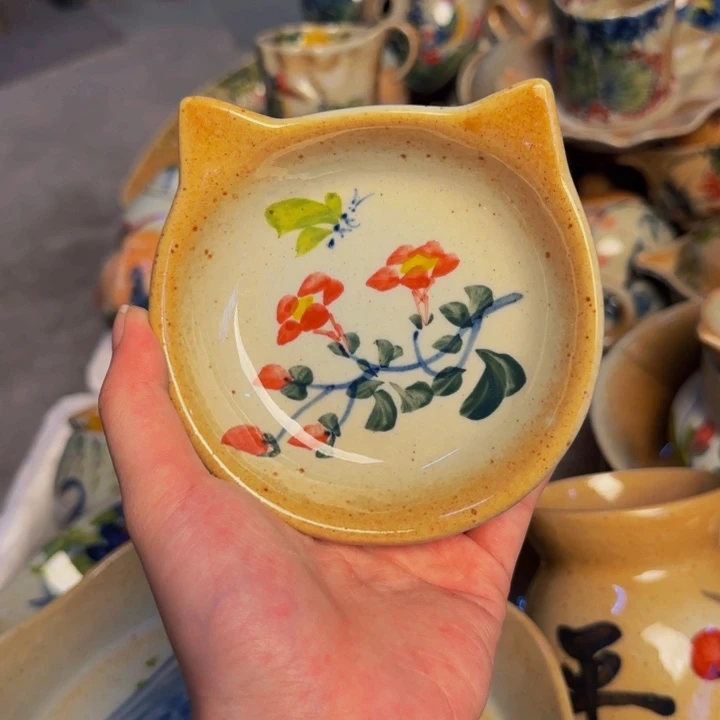 瓷片景德镇陶瓷手工手绘