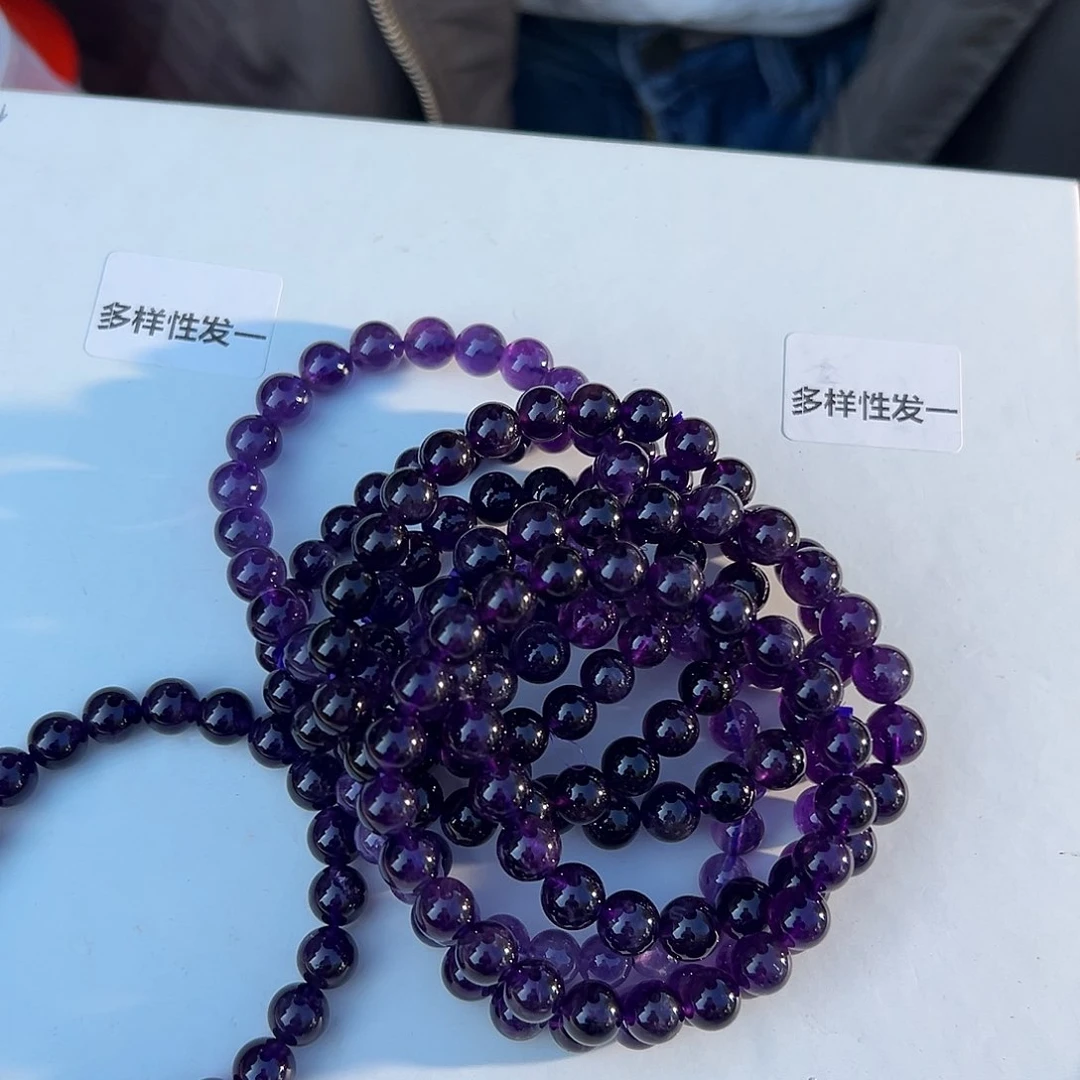 水晶手链未镶嵌多样性发一8+