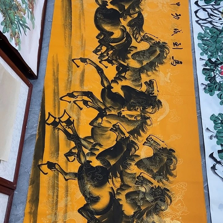 三个张画廊直播间！