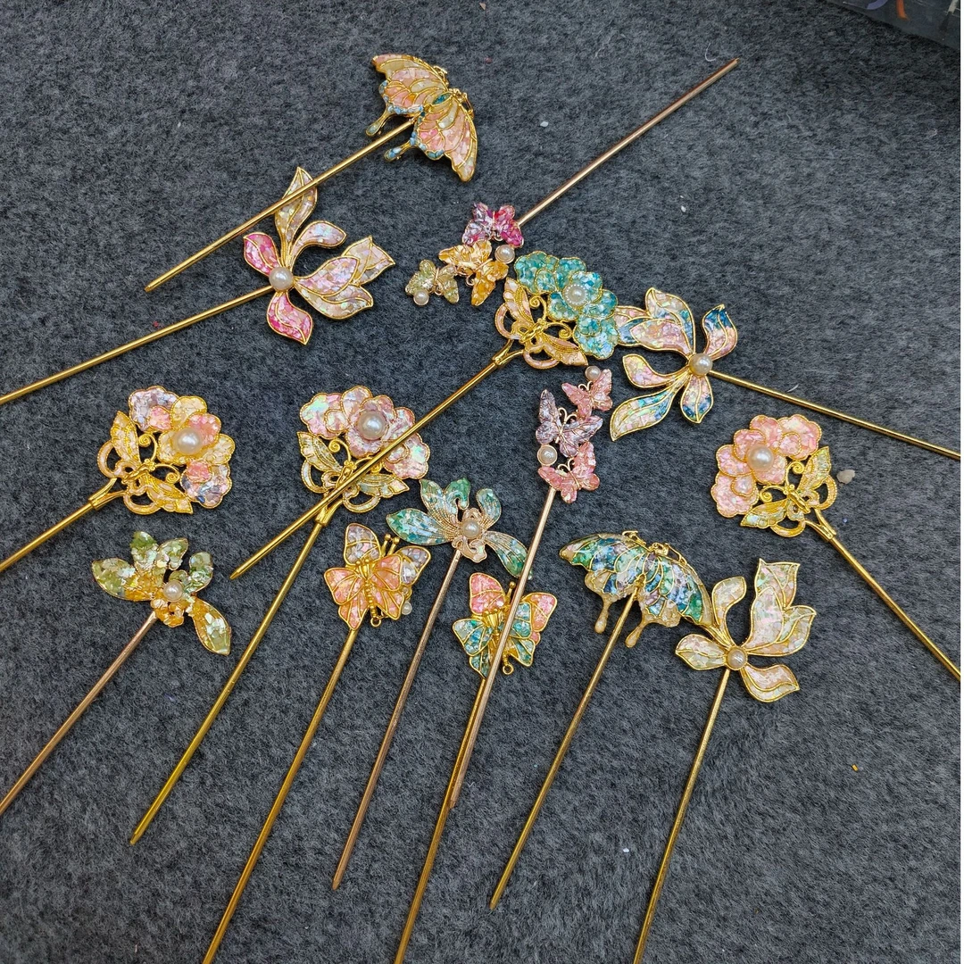 古风螺钿发簪有气质