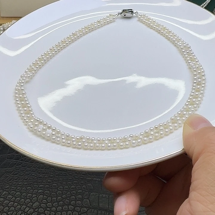 合金淡水珍珠耳饰