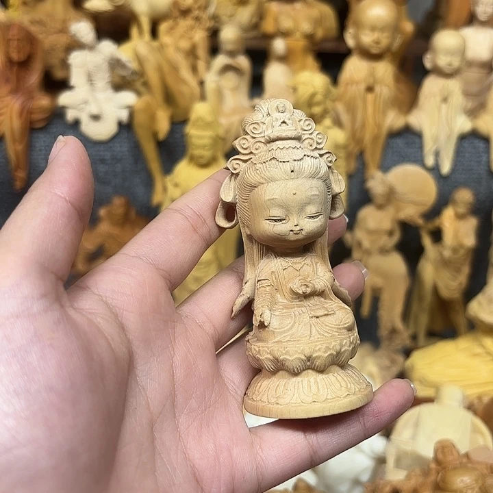 黄杨木黄杨木瑕疵观音