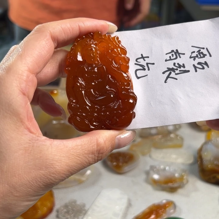 玛瑙/玉髓吊坠(不含链)未镶嵌