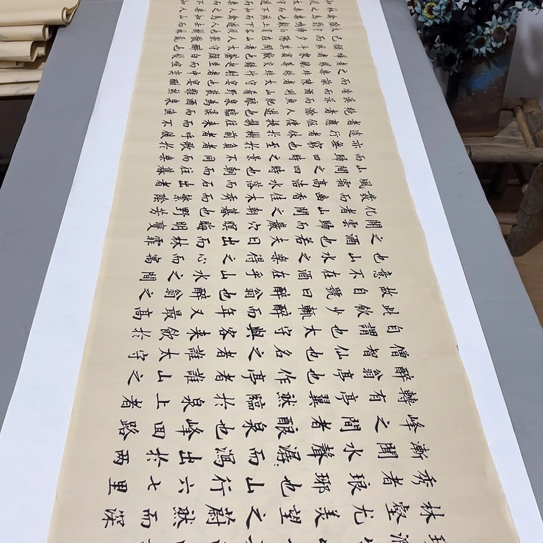 书法醉翁亭记李淦180✖️48