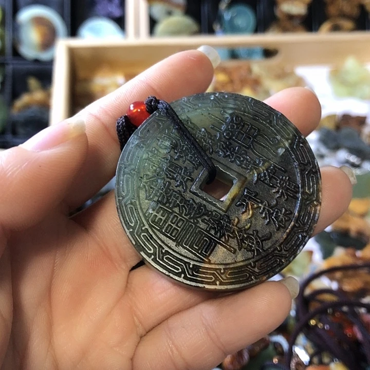 岫玉未镶嵌岫玉手链