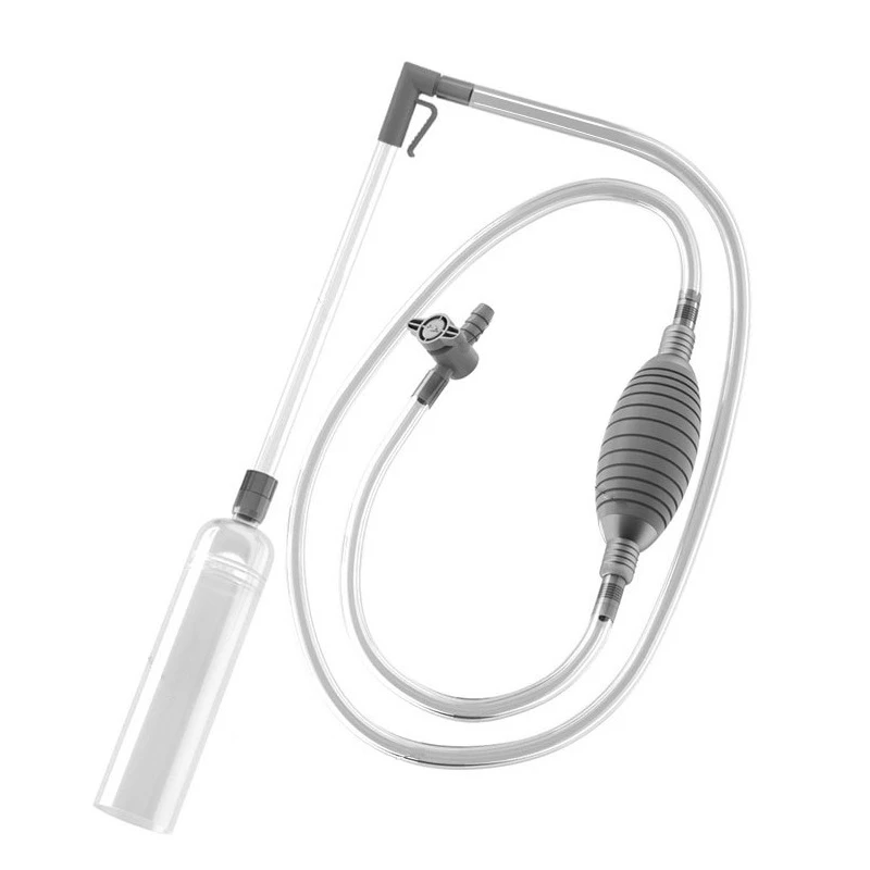 鱼缸换水抽水神器清洗吸污粪便器洗沙吸水管吸鱼屎手动清洁清理器