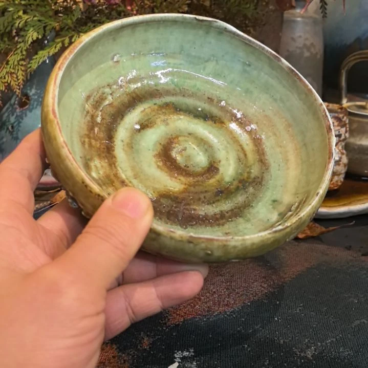 陶摆件手工高温原矿窑变新品福利