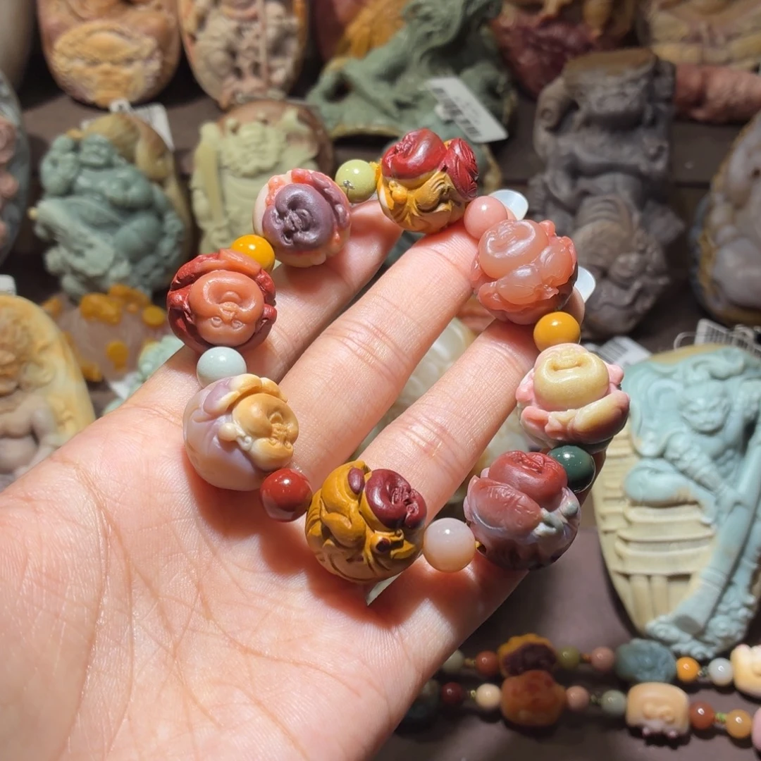 顶***丝石英质玉未镶嵌手串