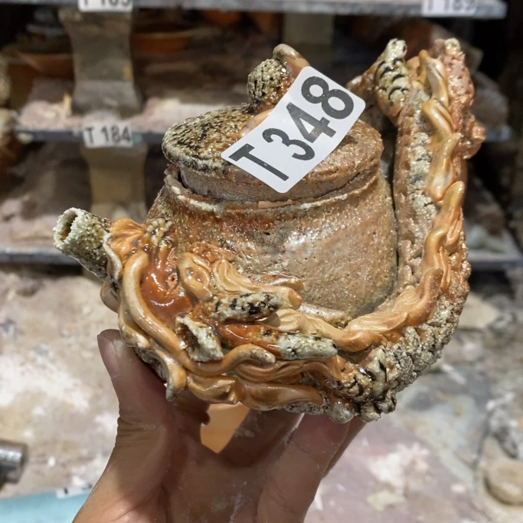 陶园柴烧，精品高货。348瑕疵