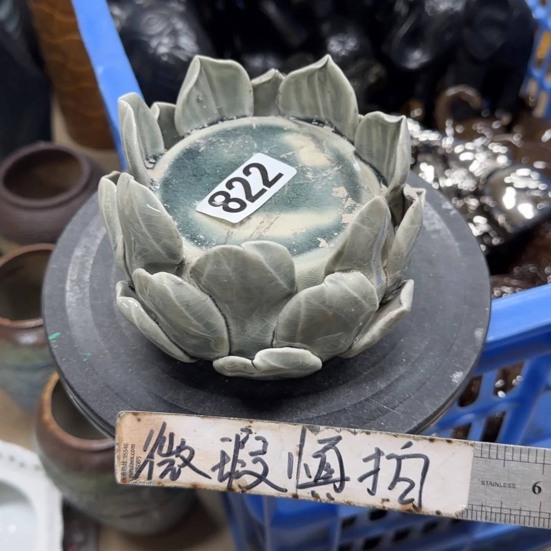 瓷片陶瓷工艺花瓶摆件