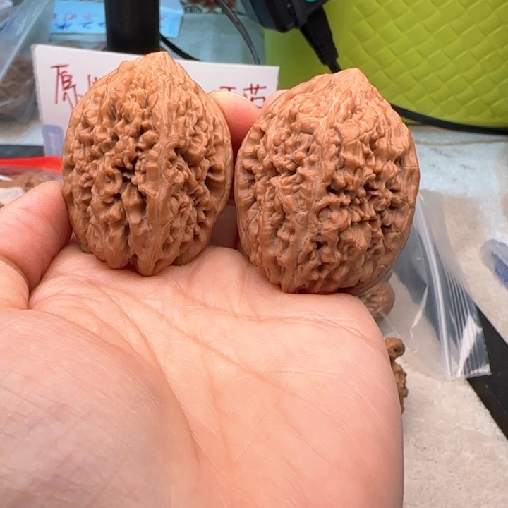 德***华文玩核桃把件大蒜头35