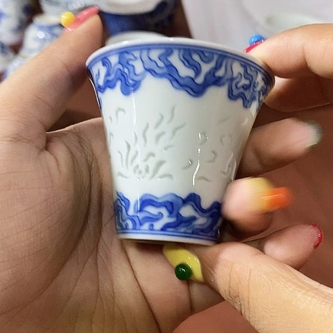 惊鸿玲珑杯一个景德镇