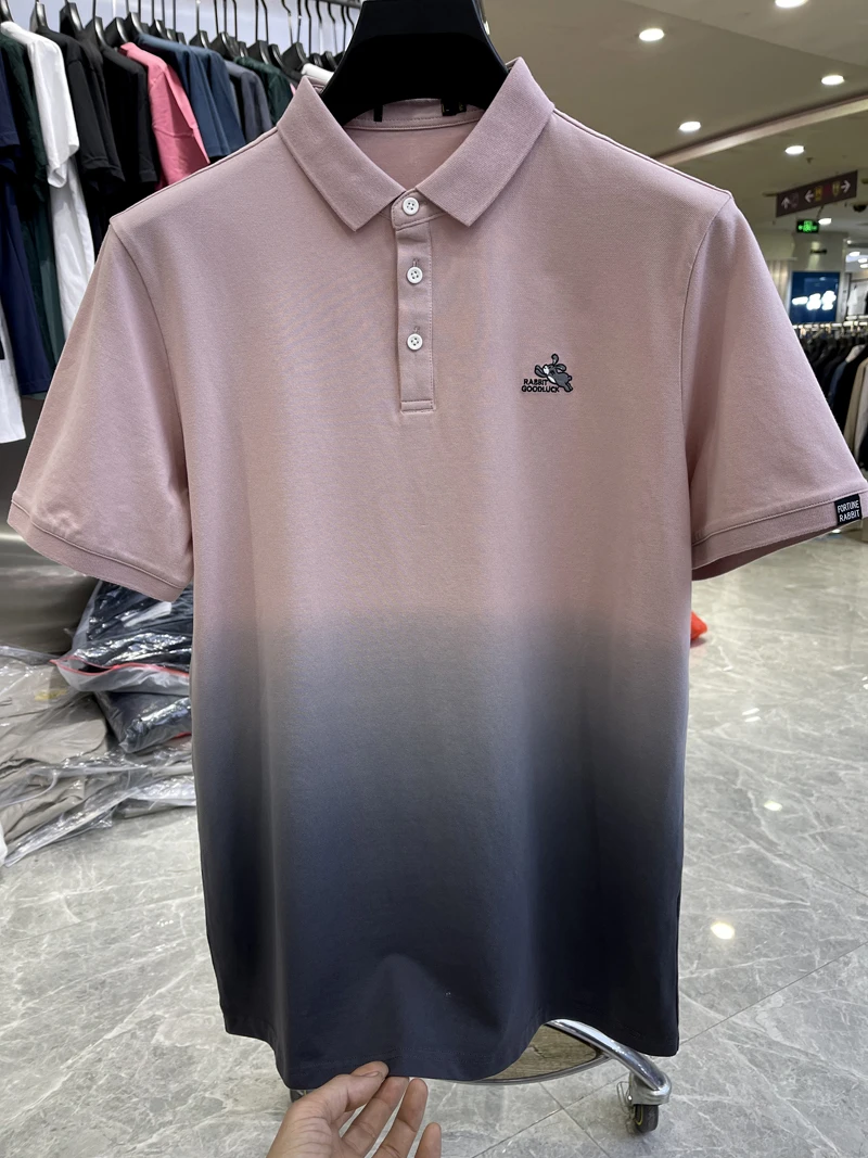（061）撤柜剪标夏季新款男士休闲短袖POLO衫时尚百搭舒适长袖