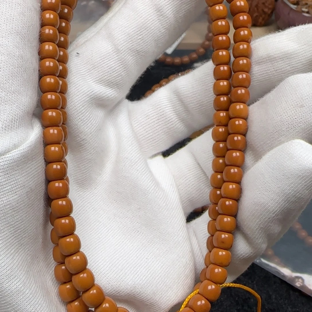 咆***哥橄榄核手串老挝长串极限弧6.1mm