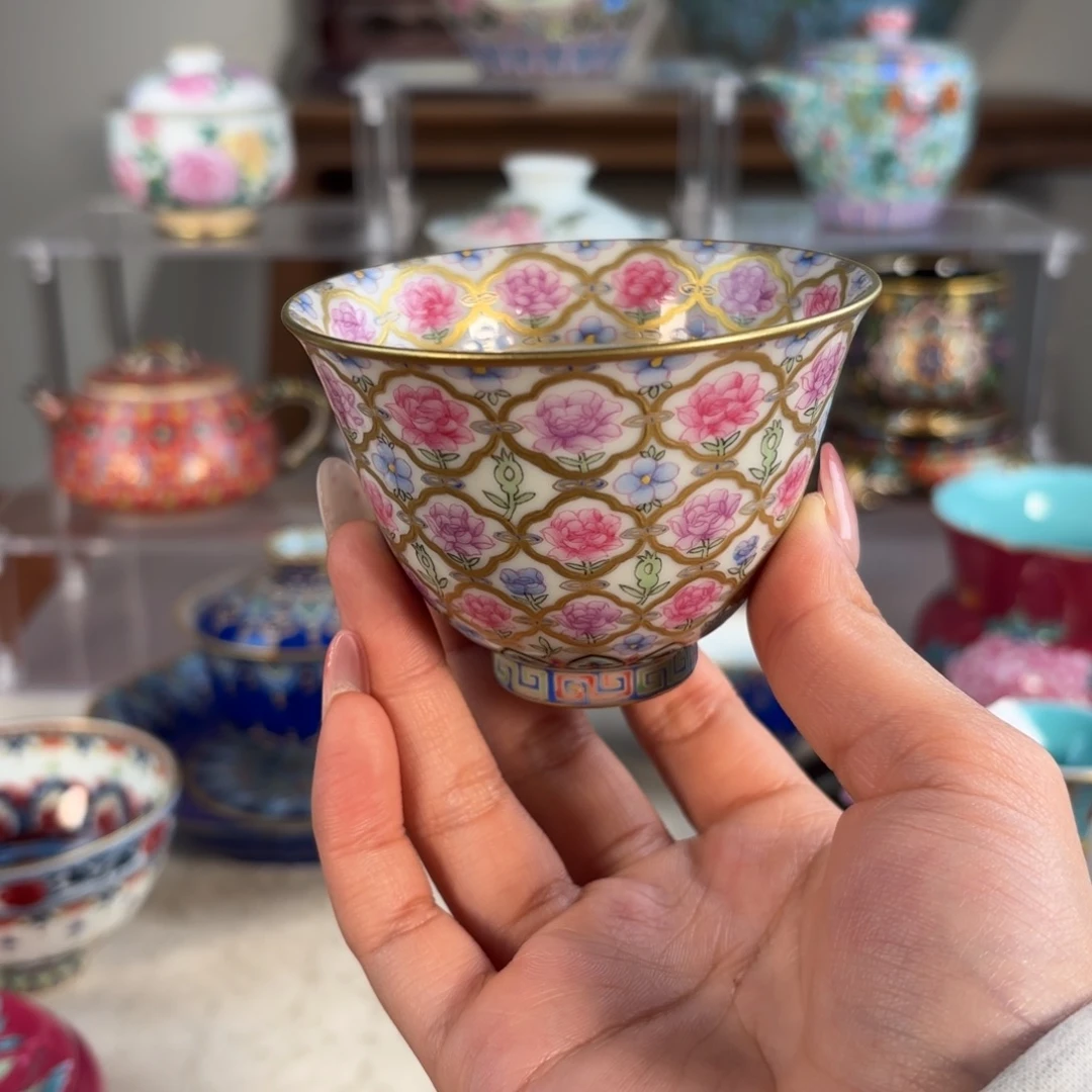 纯手工手绘 高端茶器