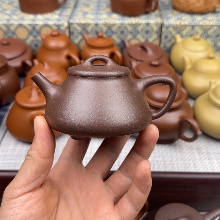 紫砂茶壶天青泥零添加
