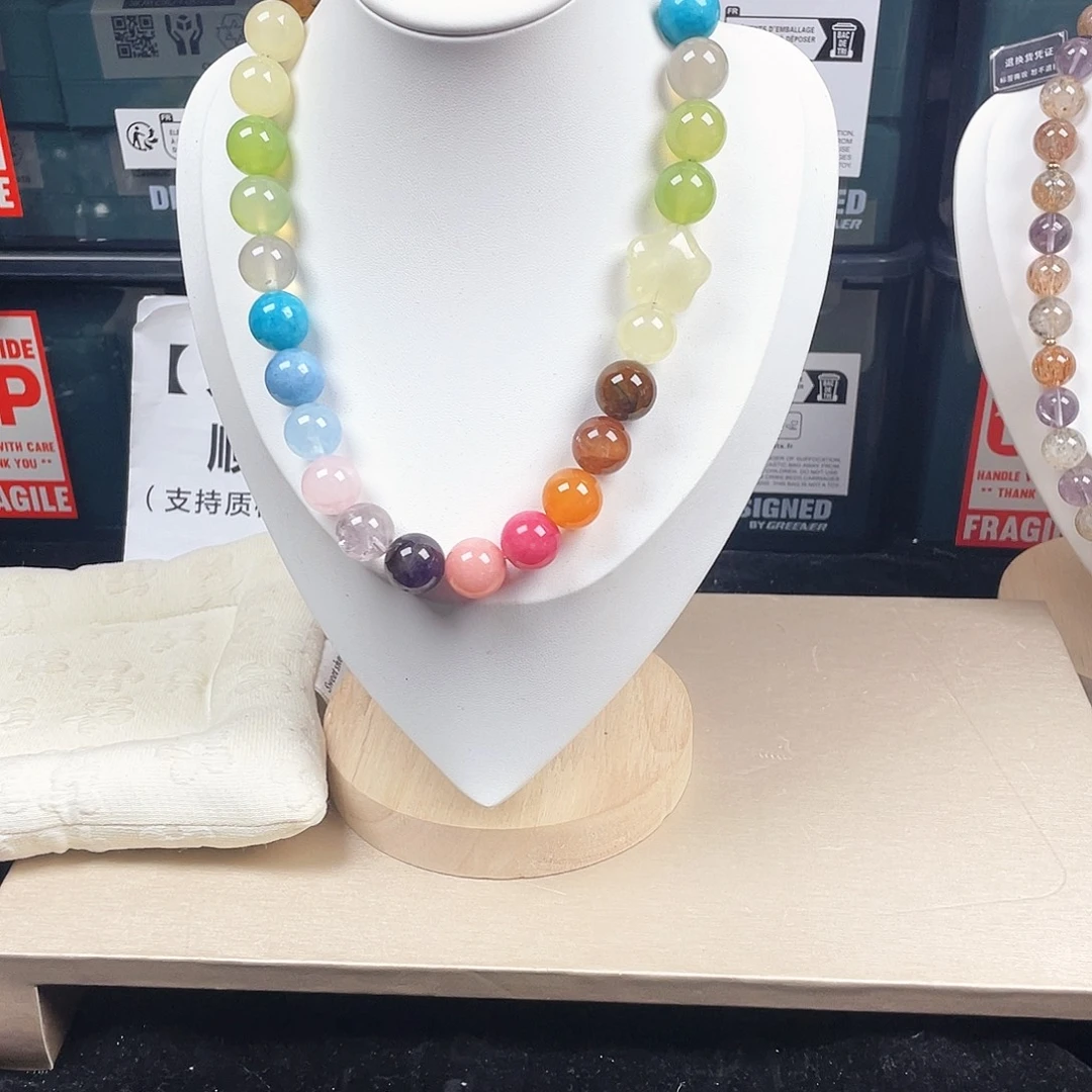 银S925镶嵌手链烟晶