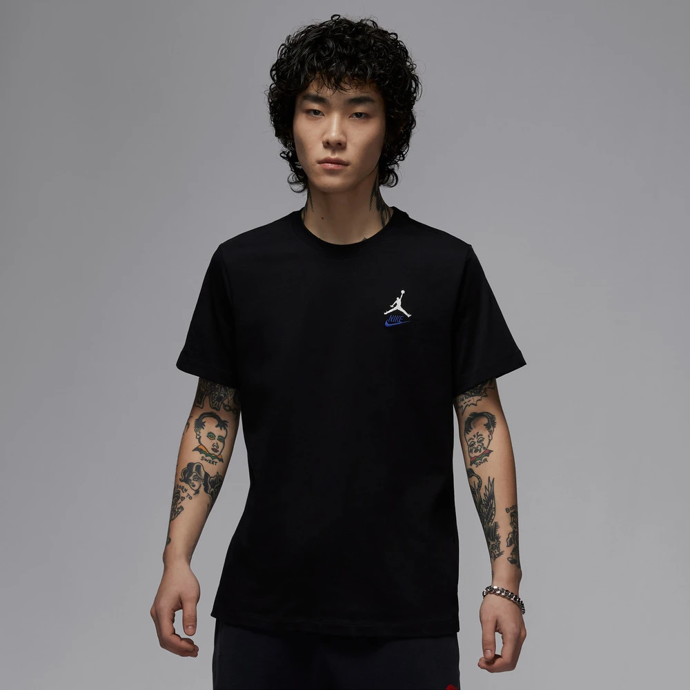 NIKE耐克男子针织无领运动短T恤IB7527-010