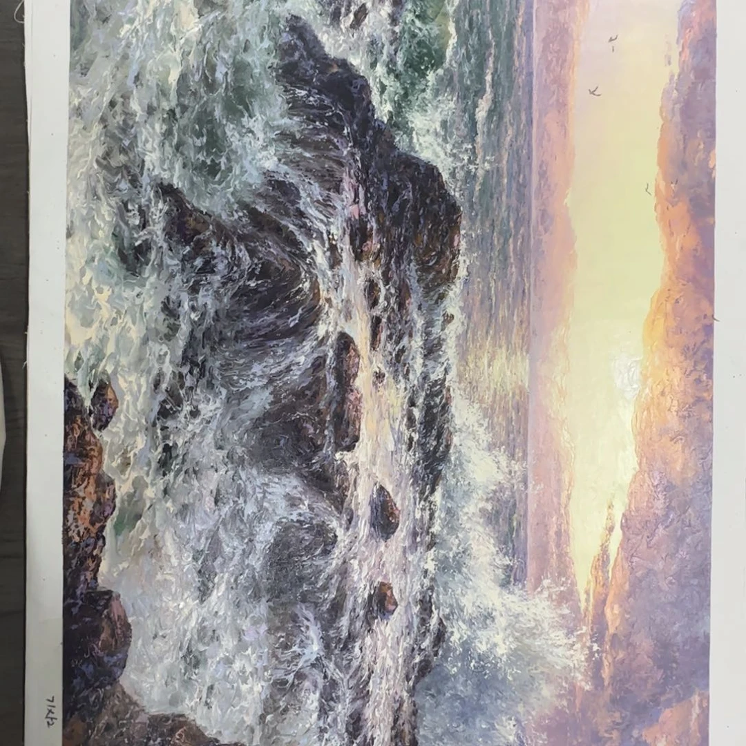 油画加油加油努力加油加油