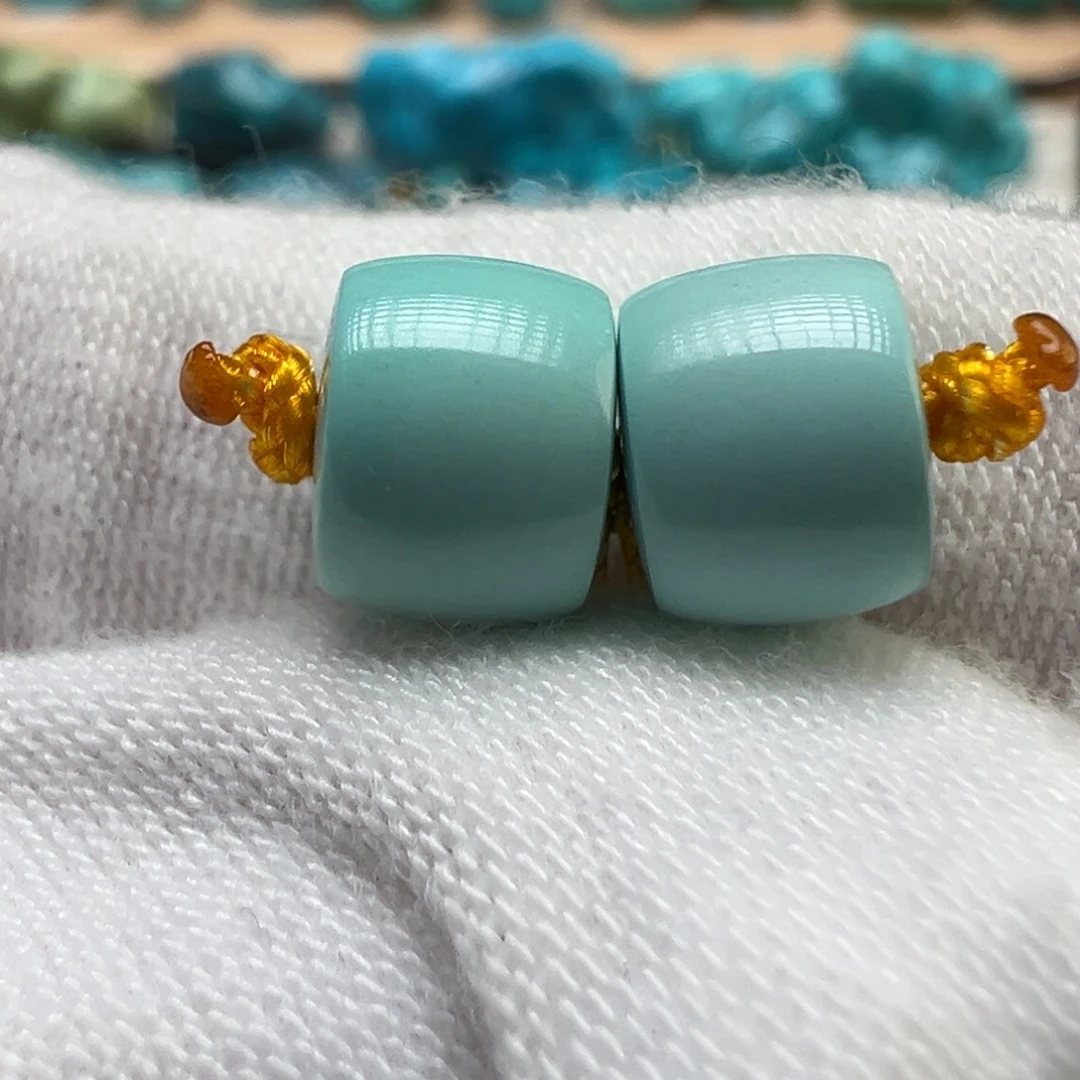 绿松石未镶嵌配饰8×6