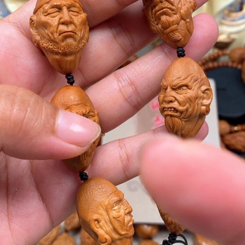 【闪购商品】橄榄核吊坠橄榄手工雕刻工艺