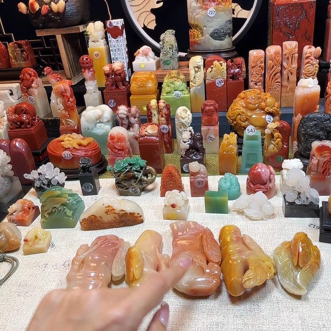 轮***回印石寿山石寿山石印章