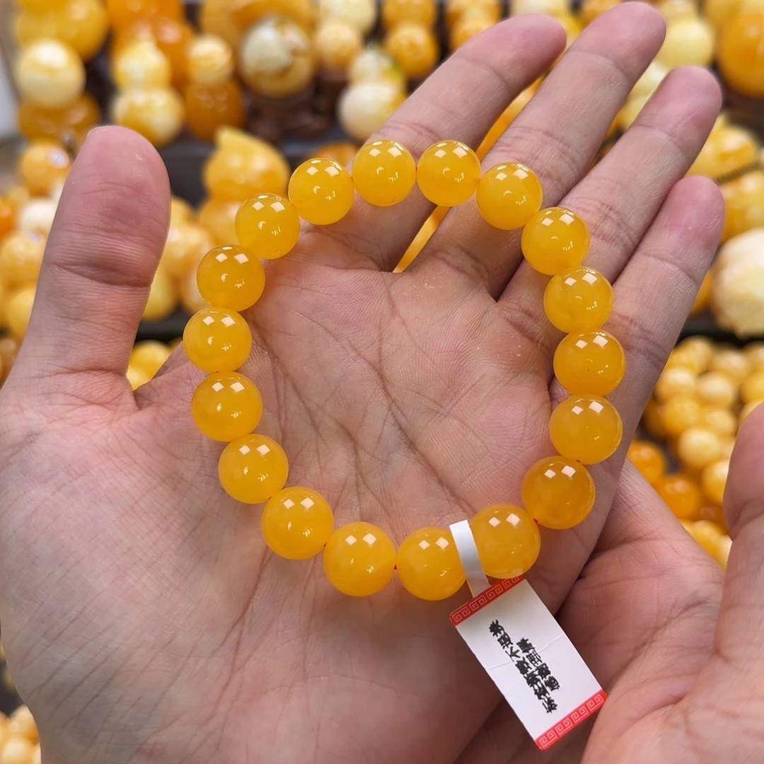 琥珀未镶嵌珠宝奇石12mm同料