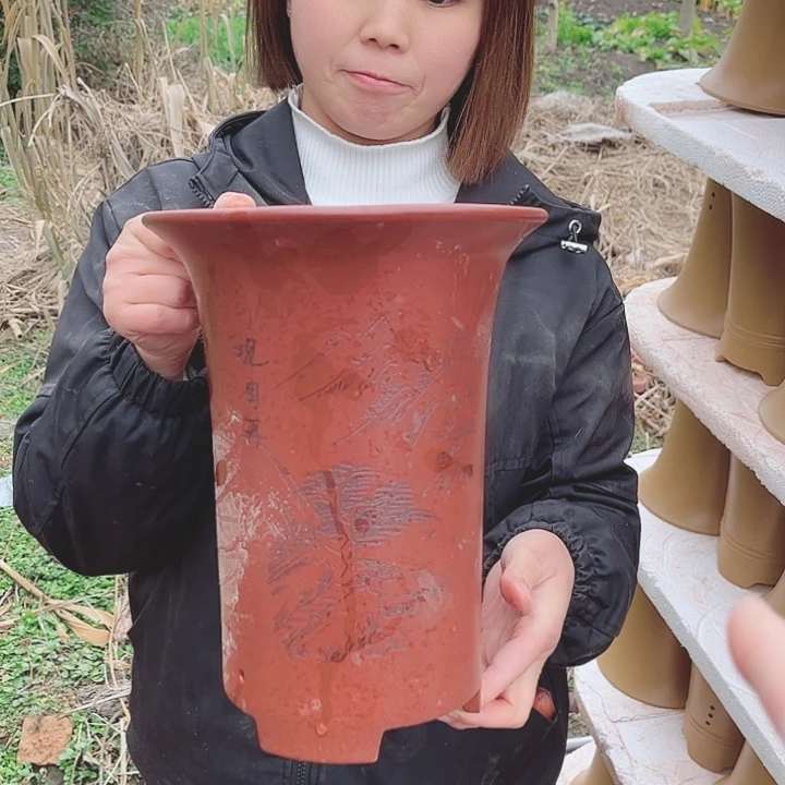 紫砂花盆宜兴紫砂花盆