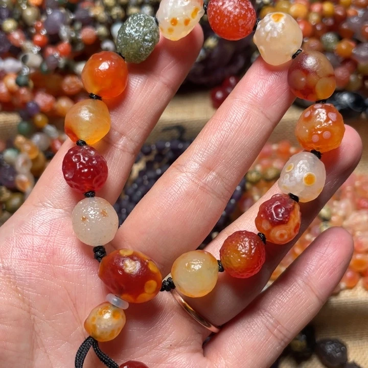 大理石磁石阿拉善原石