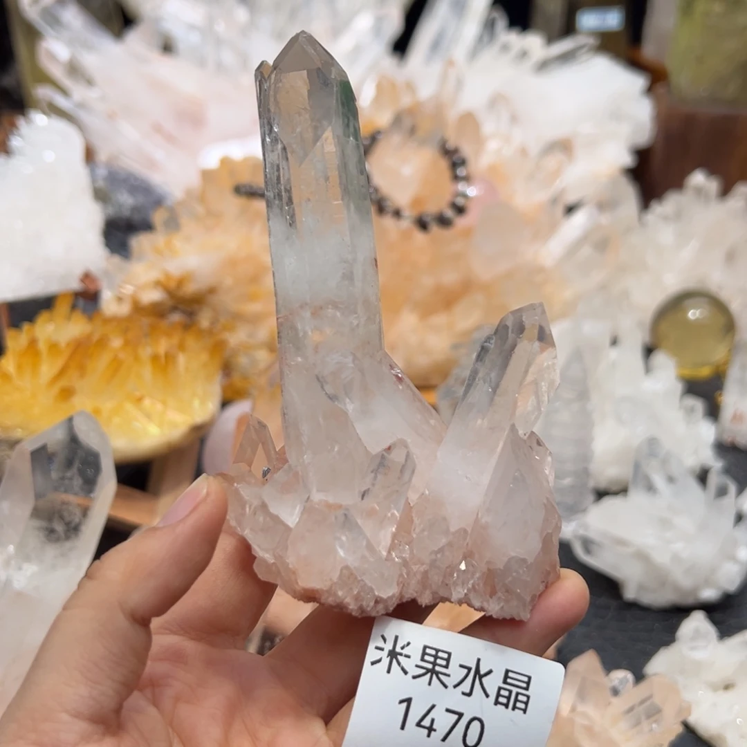 未镶嵌水晶珠宝半成品