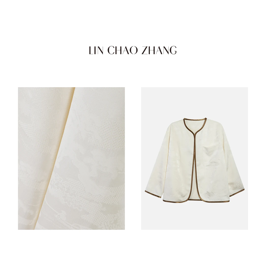 【亭台楼阁】万针提花国风外套 LW240055