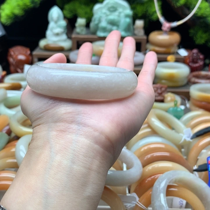 查罗石合金手镯（开口镯）60