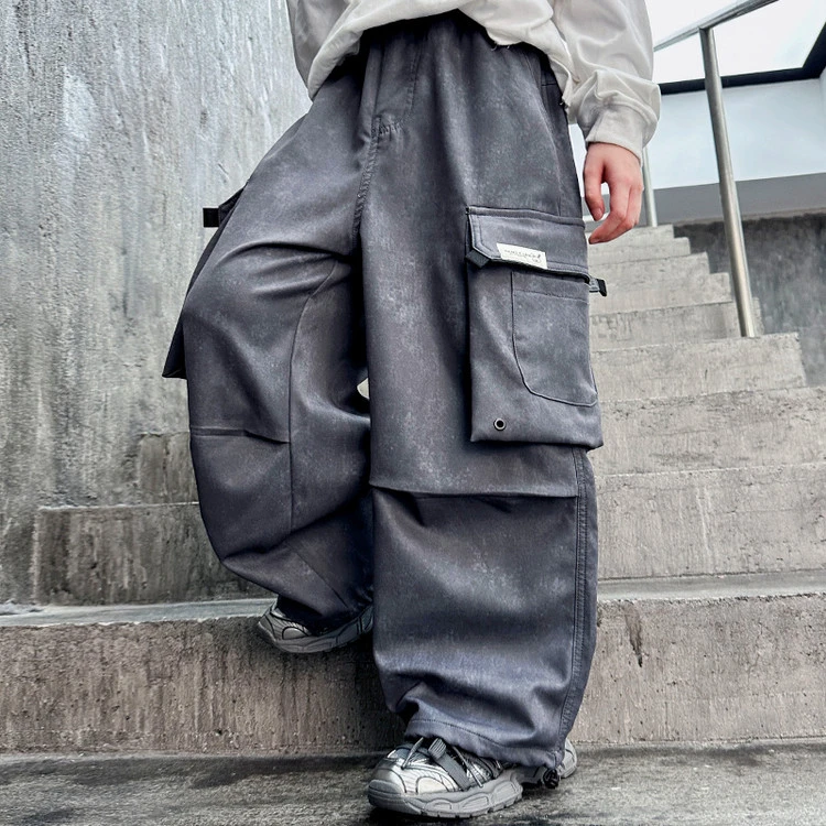 儿童装男童秋装裤子2025新款工装秋季中大童休闲长裤男孩春秋款潮